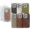 Funda de Piel Casquillos iPhone 15 Pro - 6 Colores