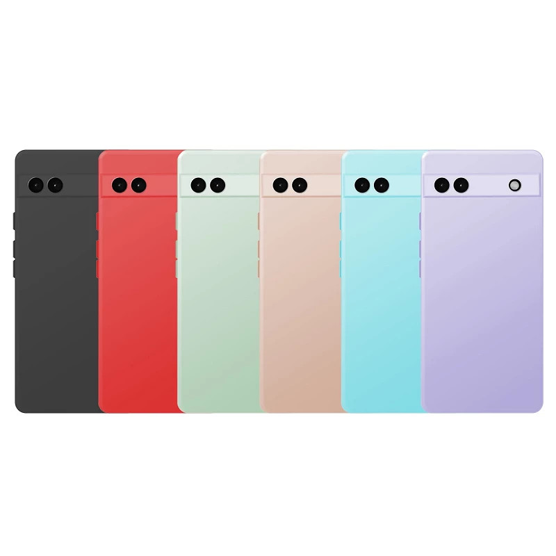Funda Silicona Suave Google Pixel 6 - 6 Colores