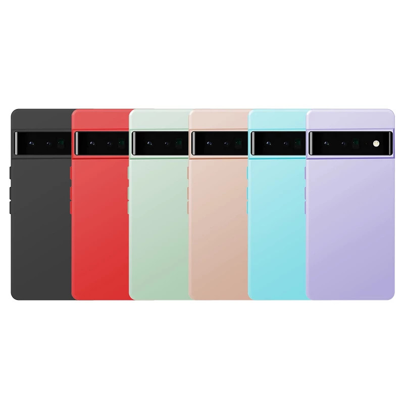 Funda Silicona Suave Google Pixel 7A - 6 Colores