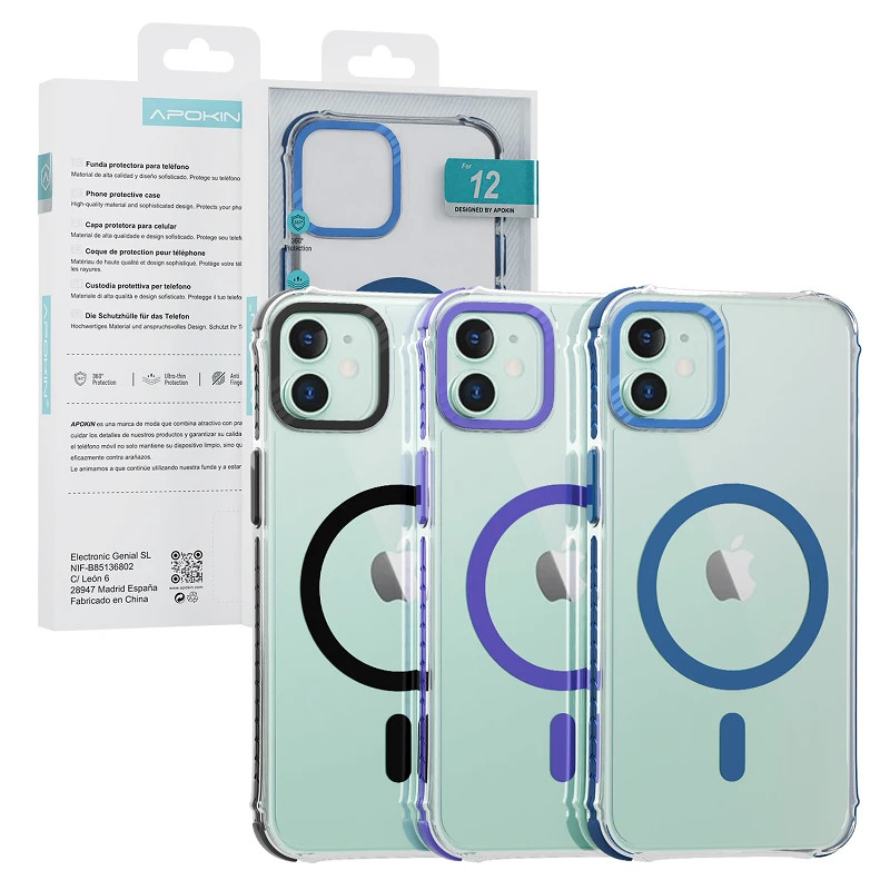 Funda Magsafe Rock Apokin iPhone 12 Pro 3-Color