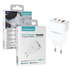 Cargador Red USB-A + 2 Q.C...