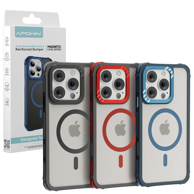 Funda Smoked Magsafe Rock Apokin iPhone 12/12 Pro 3-Color