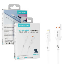 Cable USB-A a Lightning 12W...