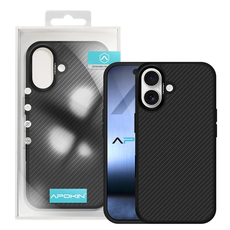 Funda Premium Carbono Magsafe iPhone 16 Plus