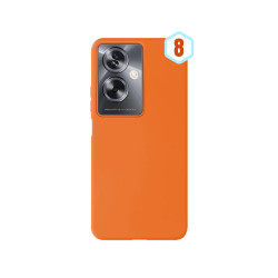 Funda Silicona Liquida Efecto Piel Oppo A79 disponible en 14 Colores