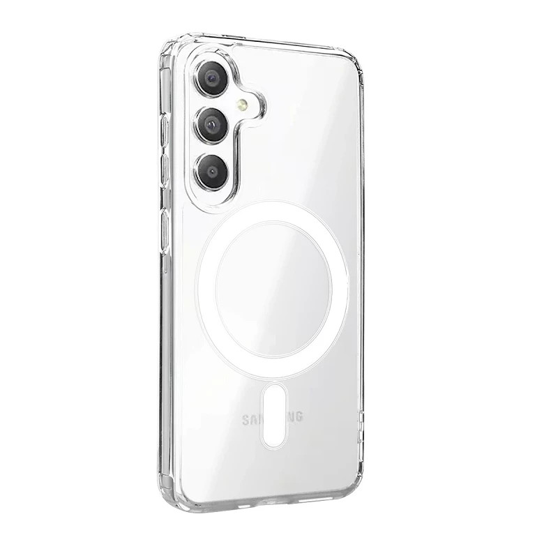 Funda transparente Premium con Magnetic para Samsung Galaxy S25