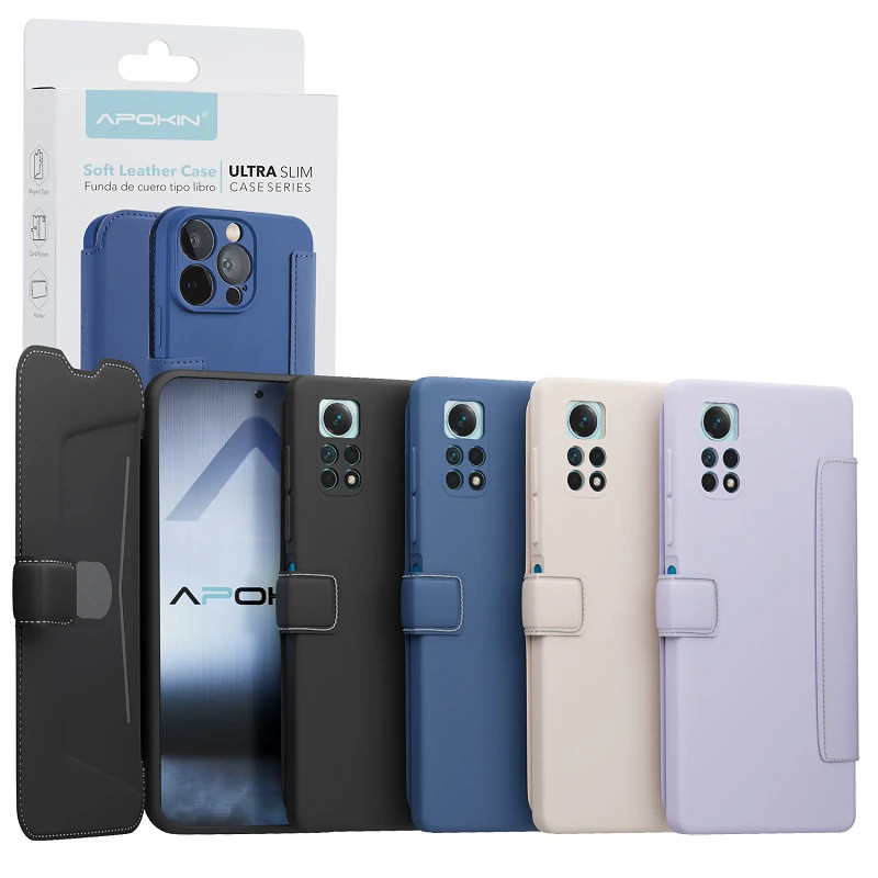 Funda de Tapa Silicona Suave para Xiaomi Redmi Note 12 Pro 4G 4-Colores
