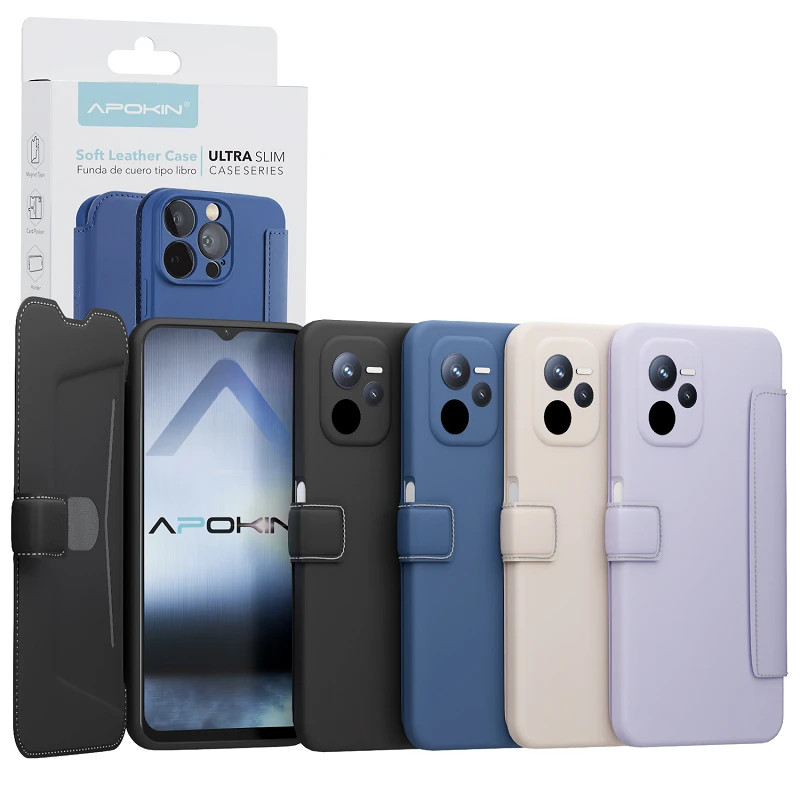Funda de Tapa Silicona Suave para Realme C35 4-Colores