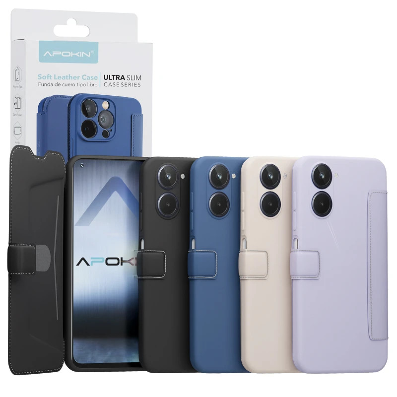 Funda de Tapa Silicona Suave para Realme 10 4-Colores