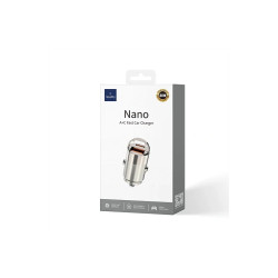 Wiwu Cargador 30W Coche 2EN1 Nano QC028