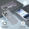 Funda Purpurina Transparente iPhone 13 Pro Max