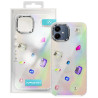 Funda Iridiscente con Piedras para Samsung A06