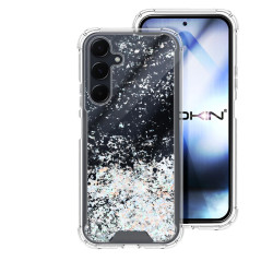 Funda Gel transparente purpurina Samsung S24 FE 4 -Colores