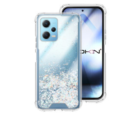 Funda Gel transparente purpurina Xiaomi Redmi Note 12 4G 4 -Colores