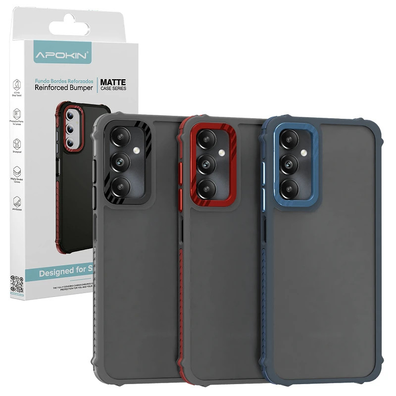 Funda Smoked Rock Apokin Samsung A05 3-Color