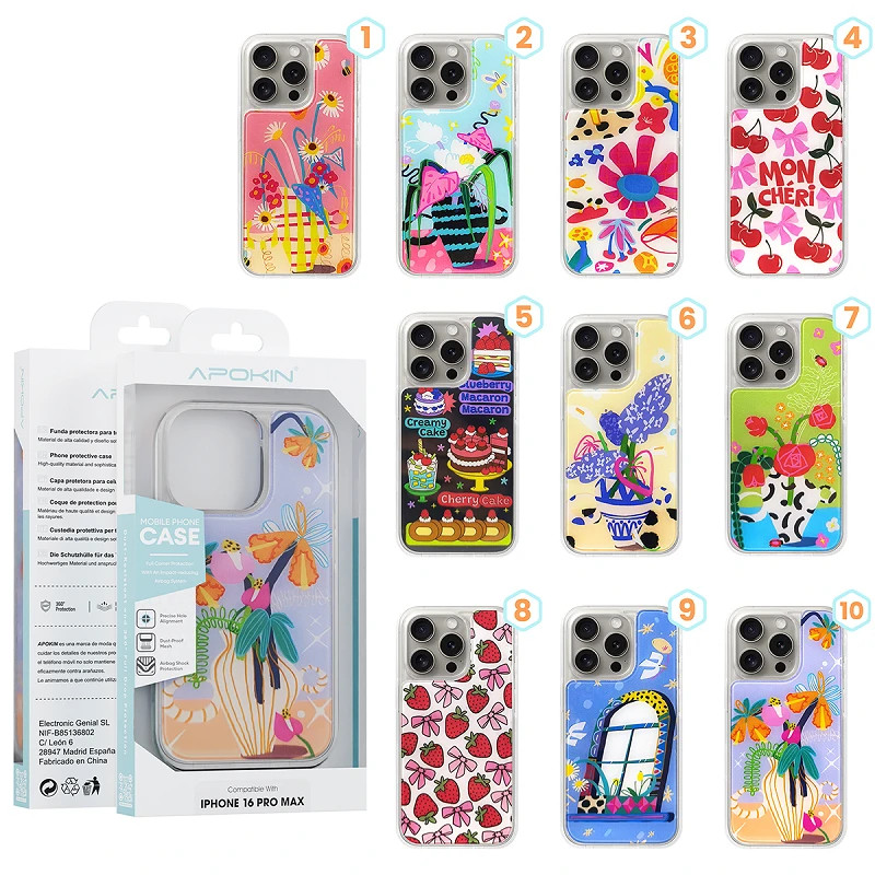 Funda para iPhone 15 Laminada con Dibujos
