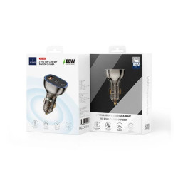 WIWU Cargador Coche Triple 30W PD+QC PC700