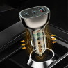 WIWU Cargador Coche Triple 30W PD+QC PC700