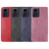 Funda Tapa con Tarjetero Moto G24/G04 Polipiel - 4 Colores