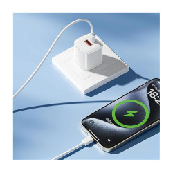 WIWU Cargador Jello 30W Tipo-C +USB-A U018