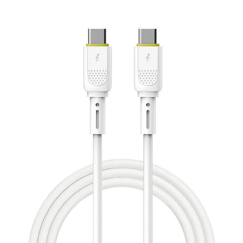 Wiwu Cable Tipo-C a Tipo-C 60w C034 Blanco