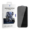 Cristal templado Recubrimiento Zafiro Privacidad iPhone 15 Pro Max