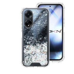 Funda Gel transparente purpurina Oppo A98 5G 4 -Colores