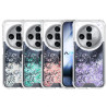 Funda Gel transparente purpurina Oppo Find X7 Ultra 4 -Colores