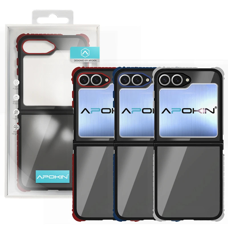 Funda Smoked Rock Apokin Samsung Z Flip 6 3-Color