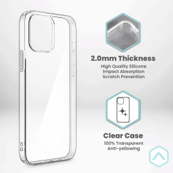 Air* Funda Silicona Moto G13/G23/G53 Transparente 2.0MM Extra Grosor