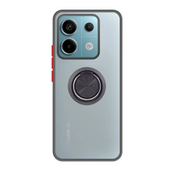 Funda Gel Xiaomi Redmi Note 14 4g Iman con soporte Smoked