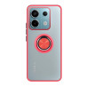 Funda Gel Xiaomi Redmi Note 14 4g Iman con soporte Smoked