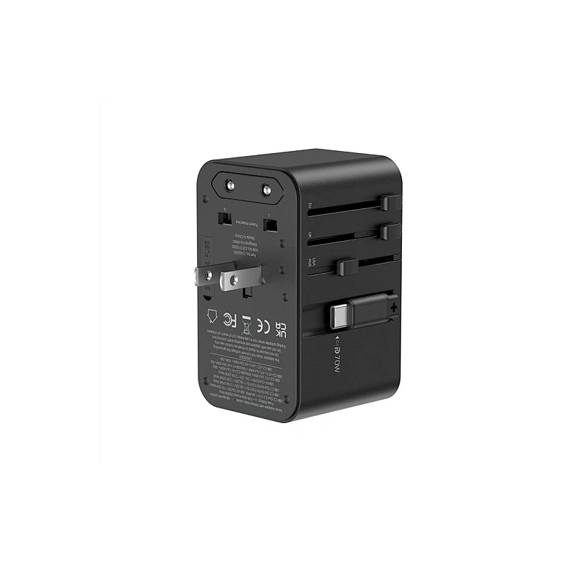 WIWU Adaptador Internacional 70W con Base de Carga Premium UA-004