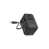 WIWU Adaptador Internacional 70W con Base de Carga Premium UA-004