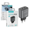 Cargador Red Doble Tipo-C 45W APOKIN 81270 Negro