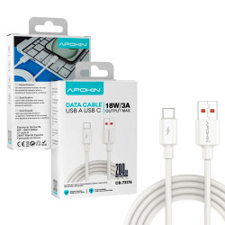Cable USB-A a Tipo-C 18W 3A...