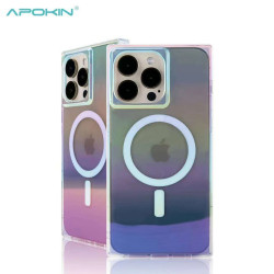 Funda Iridiscente Metalizada Magsafe iPhone 13/14