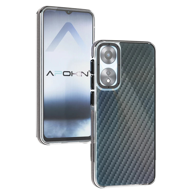 Funda Efecto Carbono Oppo A40