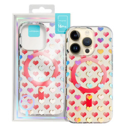 Funda Iridiscente Metalizada Magsafe con Dibujos iPhone 16 Pro Max