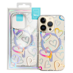 Funda Iridiscente Metalizada Magsafe con Dibujos iPhone 16 Pro