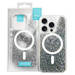 Funda Purpurina Magsafe de Dibujos iPhone 12/12 Pro