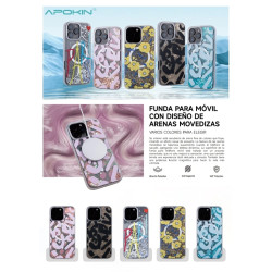 Funda Purpurina Magsafe con Dibujos iPhone 13/14