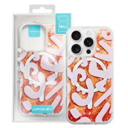 Funda Purpurina Magsafe con Dibujos iPhone 15 Pro Max