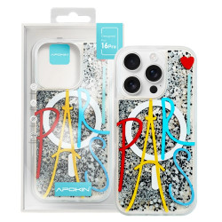 Funda Purpurina Magsafe con Dibujos iPhone 15 Pro
