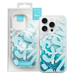 Funda Purpurina Magsafe con Dibujos iPhone 16 Pro Max