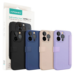 Funda de Tapa Silicona Suave para iPhone 16e 4-Colores