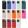 Funda Silicona Liquida Efecto Piel Oppo A40 disponible en 14 Colores