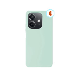 Funda Silicona Liquida Efecto Piel Oppo A40 disponible en 14 Colores