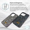Funda Silicona con Cristales Diamante Samsung Galaxy S24 Plus / S25 Plus- 4 Colores