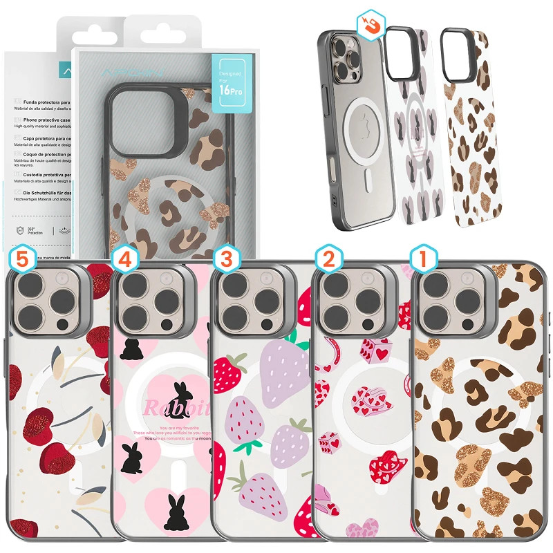 Funda ClickSkin Con Dibujos Magsafe iPhone 15 Pro